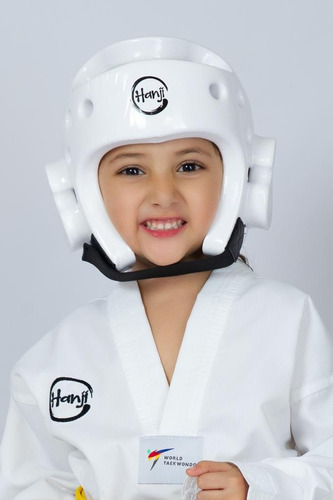 Casco Protector Taekwondo Blanco