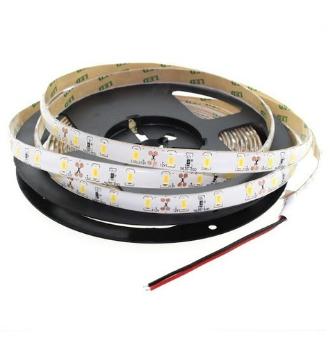 Tira Led Con Autoadhesivo 2835 Interior 5 Mts 60 Led/mt 12v 