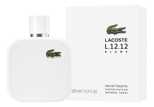 Perfume Lacoste L.12.12 Blanc Edt 100ml