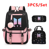 BTS X AGATHA Back pack (Black) – KURIOUS MALL