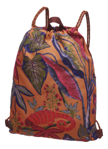 Bolsa Farm Praiana Floral Encanto 78315333 Cor Amarelo