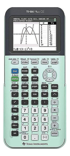 Calculadora Grafica Texas Modelo Ti84plsceblubry Menta