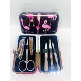 Kit X6 Piezas Para Manicura Corta Uñas Alicate Lima Pinza