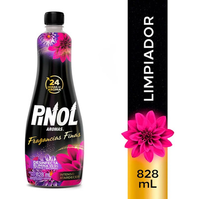 Limpiador Multiusos Pinol Aromas Fragancias Intenso Atardecer 828ml | MercadoLibre