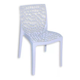 Silla Sillon Perla Reforzado  Mascardi Blanca