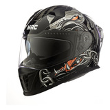 Casco Moto Integral Doble Visor Mac 069 Force Siggy