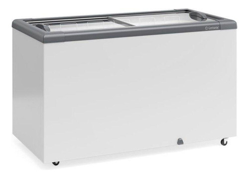 Freezer Horizontal Ghd400h Cinza 400 Litros 127v Gelopar