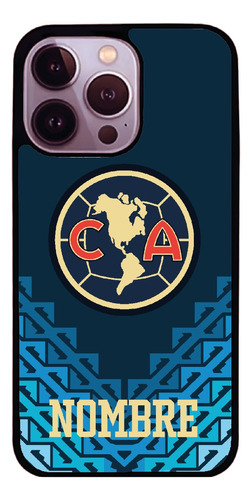 Funda Logo America Azul Poco Personalizada