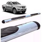 Estribos Oval Cromado Bepo P/ Nissan Frontier 2017 2019 2020