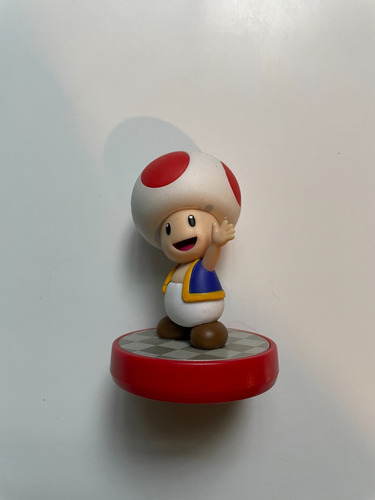 Amiibo Toad Hongo Mario Smash Bros  Nintendo Wii U Switch