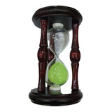 Reloj De Arena De Madera 11cm Varios Colores