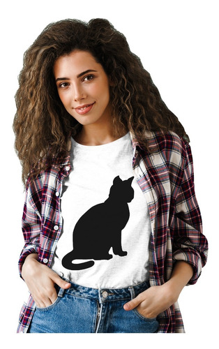 Camisetas De Gatitos Para Mujer Estampadas Cleen Alexer