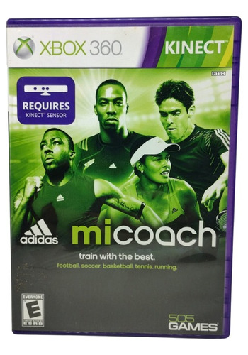 Jogo adidas Micoach Xbox 360 Para Kinect Original Mf