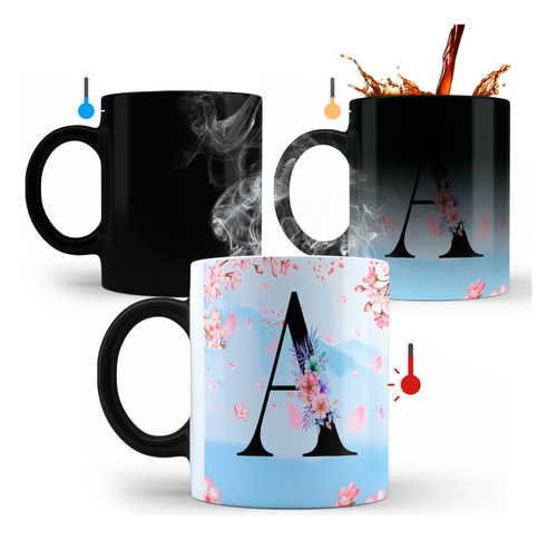 Taza Magica De Ceramica Personalizada