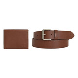 Billetera+cinturón Hombre Café Levis 87692-0013