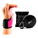 Kit Hand Grip Legacy Skyhill Neo Pink E Super Band Preto 26k