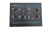 Consola Mixer Interfaz Hügel 4 Canales Pc Usb Guitarra