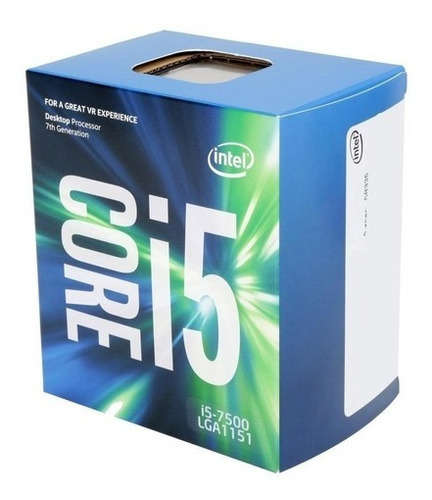 Processador Intel Core I5 7500 Lga 1151 3,4 Ghz 6mb Novo