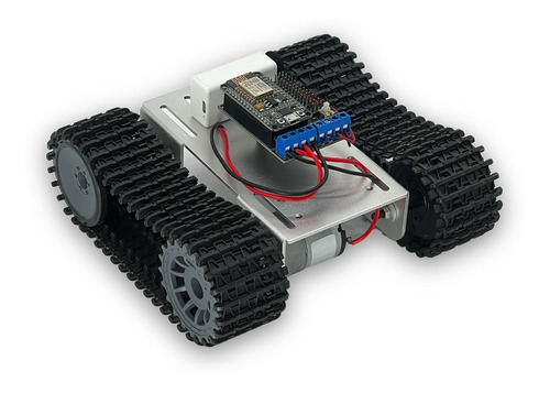 Carro Robot Tanque Wifi Nodemcu Esp8266 Con Curso En Arduino