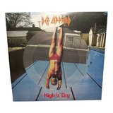 Def Leppard Lp Picture Disc High ´n´ Dry Lacrado Disco Vinil