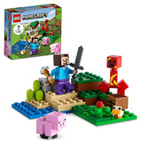 Kit De Construcción Lego Minecraft The Creeper Ambush 21177