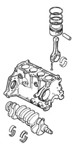 Block Semiarmado Chevrolet Agile 09/17