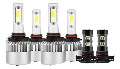 Kit De Faros Led 9005 9006 Psx24w Para Chrysler 300c 2010