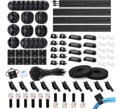 Kit Organizador De Cables 173pz