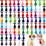 78 Piezas Corbatas Para Perros Gato Cachorro Collar Corbatas