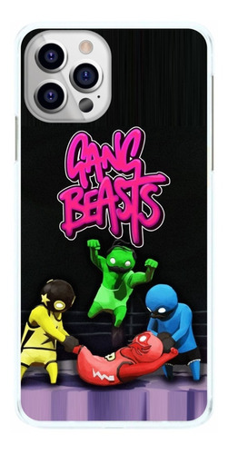 Capinha Gang Beasts Fundo Preto Capa De Celular