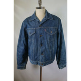 Chaqueta Levis Lana Original Made In Usa 1980 R7085 Talla  M