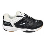 Zapatilla Tenis Sergio Tacchini - Negro/rojo Padel