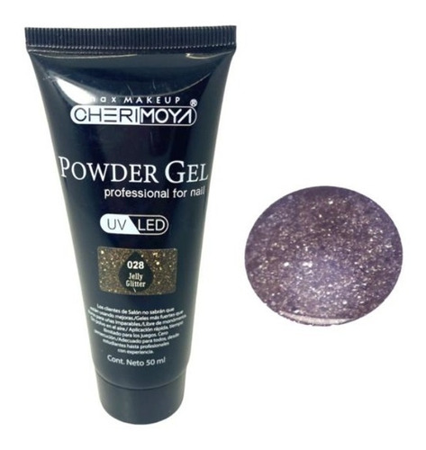 Polygel Cherimoya 50ml Gelly Glitter 028 Manicure