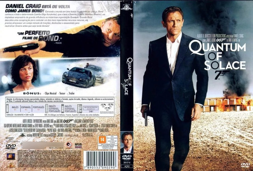 Dvd - 007 Quantum Of Solace