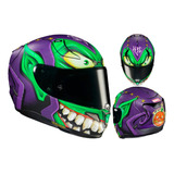 Casco Hjc Rpha 11 Green Goblin Marvel