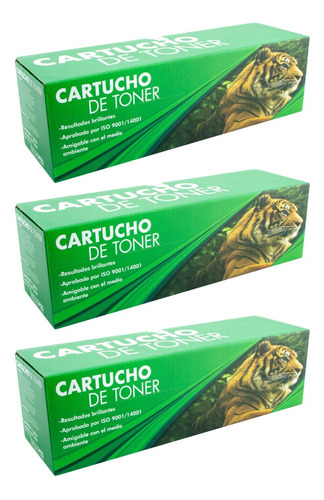 3 Pza Toner Tigre Cf279x Compatible Con  M12w