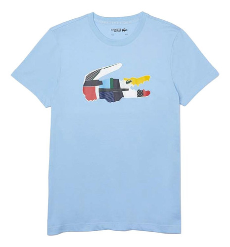 Playera Lacoste Blue Para Hombre