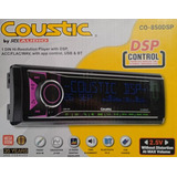 Autoestereo Digital 1 Din Coustic Co-850dsp Bt Usb Mp3 Dsp