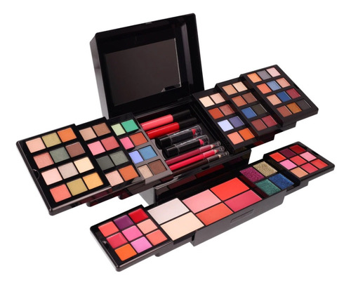 Set De Maquillaje Profesional Completo Y Brochas