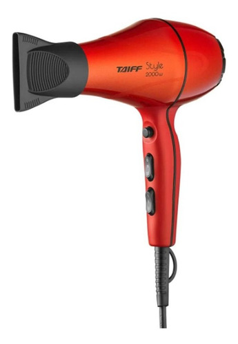 Secador De Cabelos Taiff Style Red Vermelho 220v 2000w