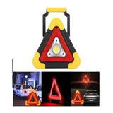 Lampara Triangulo Led Luz De Emergencia Recargable Portátil