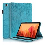 Funda Samsung Galaxy Tab A7 2020 + Tarjetero Turquoise