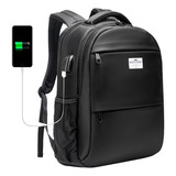 Mochila Impermeable Southport 35l Urbana Con Puerto Usb 