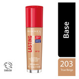 Rimmel  Lasting Finish Foundation 25 Horas Base De Maquillaje