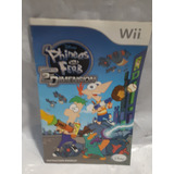 Phineas Y Ferb Nintendo Wii Manual Original Sin Juego 