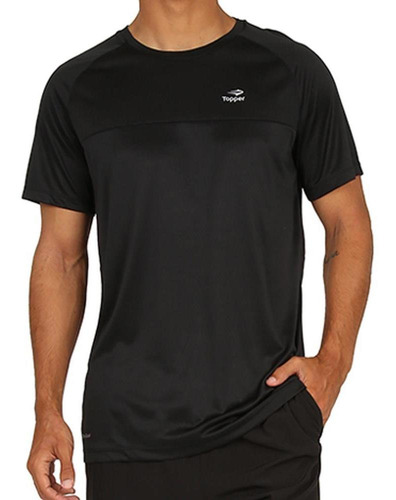 Topper Remera Hombre - Trngnegr C -rec Negro