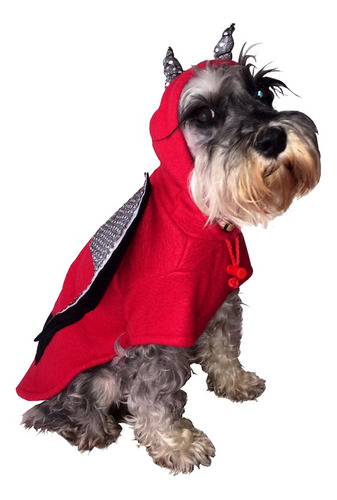 Disfraz Diablo Perro Halloween Talla 2 Mascota Pet Pals