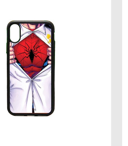 Funda Protector Para iPhone Camisa Spiderman