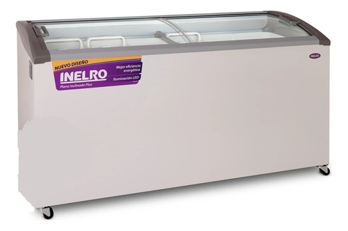 Freezer Horizontal Inelro Fih-550pi 455 Lts. Tapa Vidrio P.i