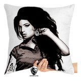 Kit 4 Capas De Almofada Grande Amy Winehouse Desenho Rock
